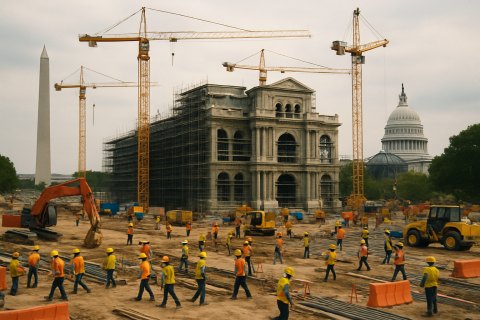 Trump's Overzealous Architectural Ambitions Transform Washington DC Landscape