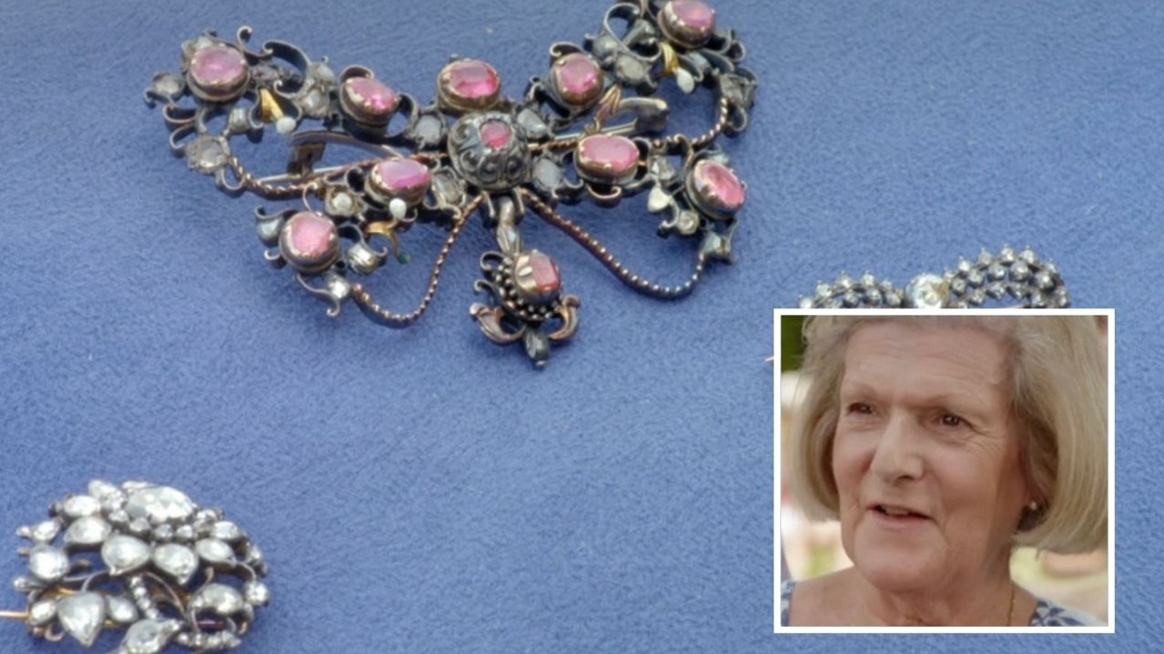 Antiques Roadshow guest learns diamond brooches worth $60k