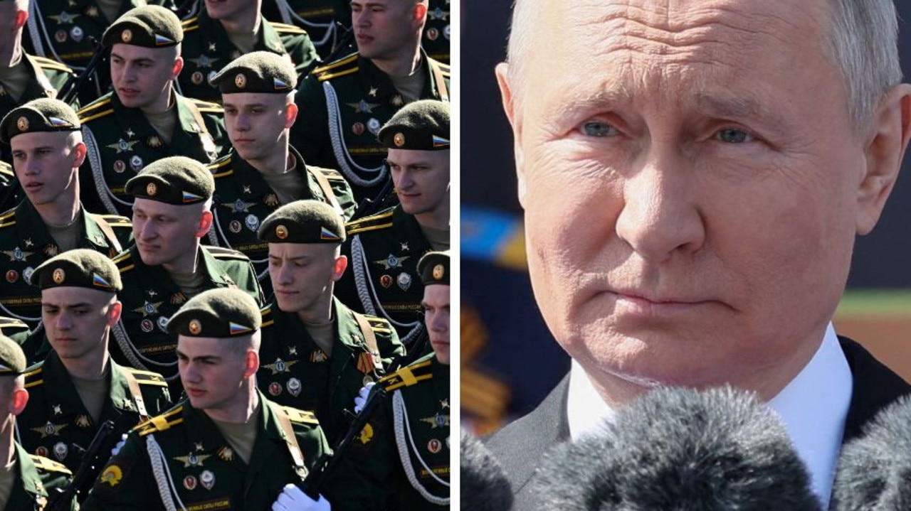 Vladimir Putin claims ‘real war has been unleashed’ in chilling Victory Day address