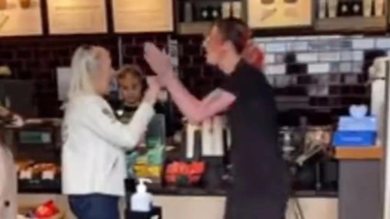 Trans Starbucks worker sacked after scuffle with customers