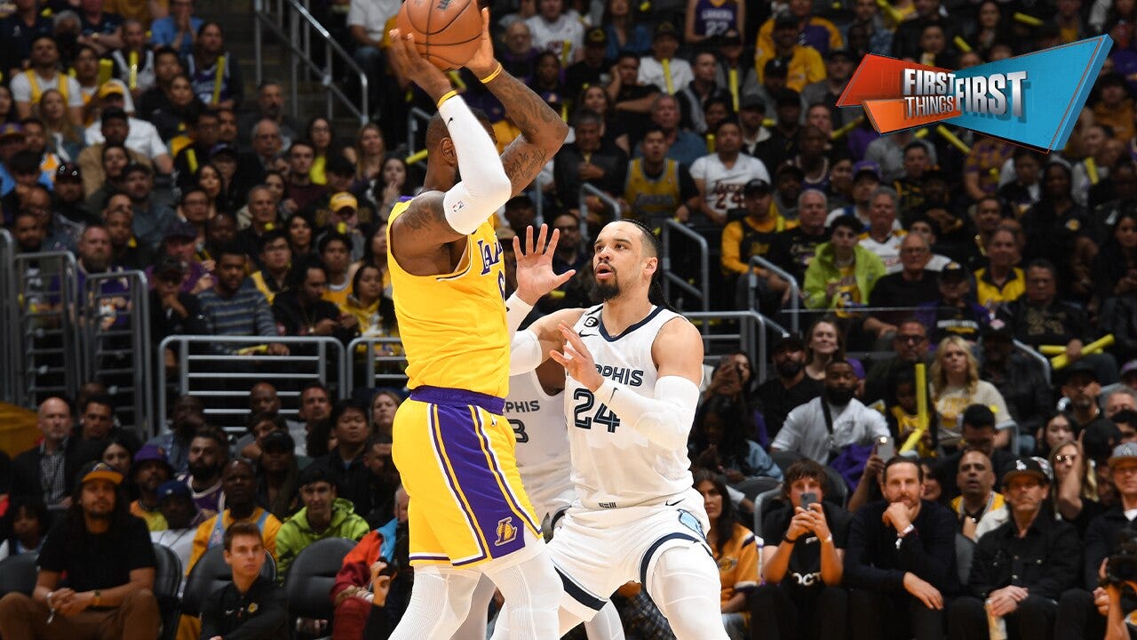 Should Dillon Brooks regret trash talking LeBron in Lakers win vs. Grizzlies? | FIRST THINGS FIRST