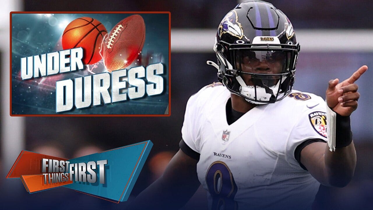 Lamar Jackson & two NBA stars land on Broussard’s latest Under Duress List | FIRST THINGS FIRST