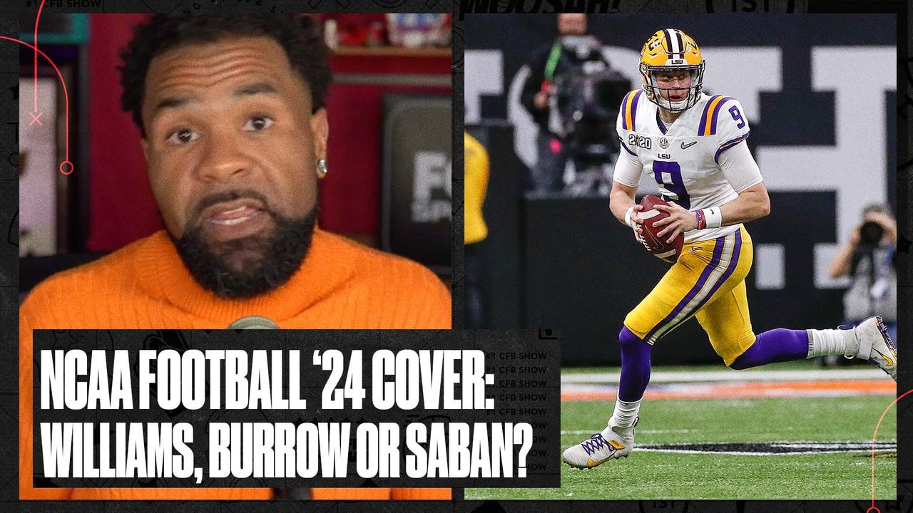 NCAA Football ’24 Cover: Caleb Williams, Joe Burrow, or Nick Saban?! | No. 1 CFB Show