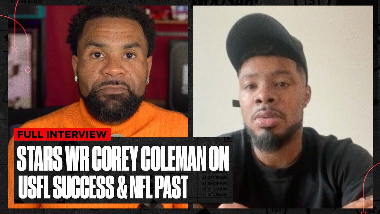 Corey Coleman’s Journey: NFL First Round Draft Pick, USFL Success, and playing with Xavien Howard | No. 1 CFB Show