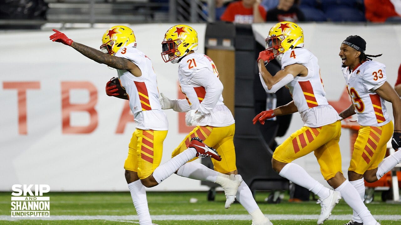 Stanford Samuels III’s one-handed INT highlights USFL’s top plays of Week 7 | UNDISPUTED