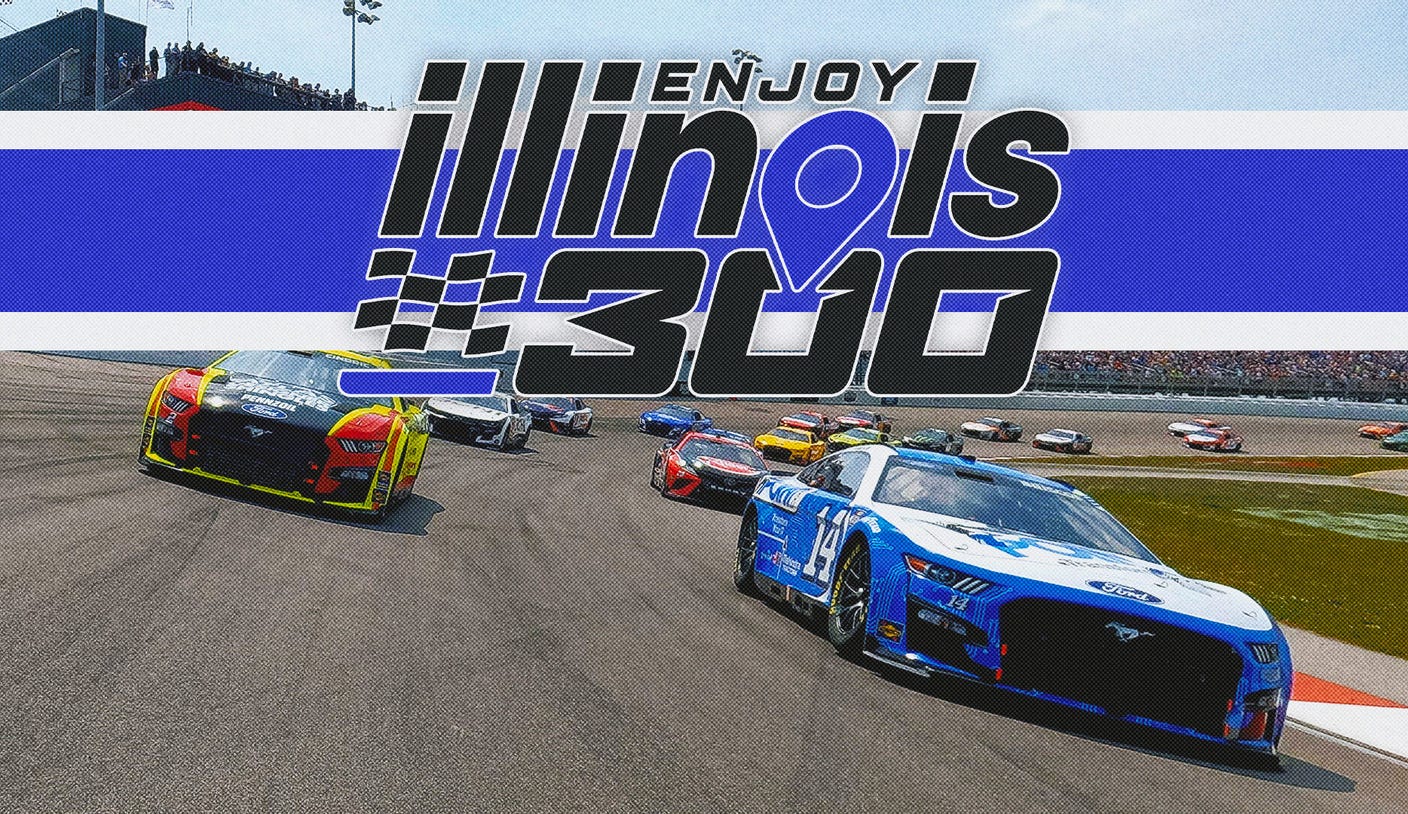 Enjoy Illinois 300 live updates: Ryan Blaney takes Stage 2 at WWT Raceway