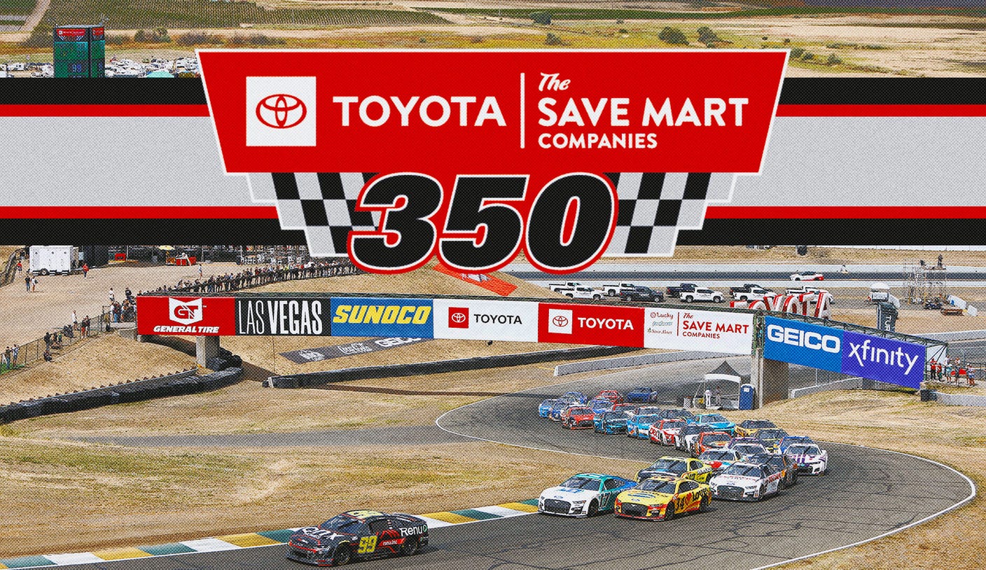 Toyota/Save Mart 350 live updates: Top moments from Sonoma Raceway