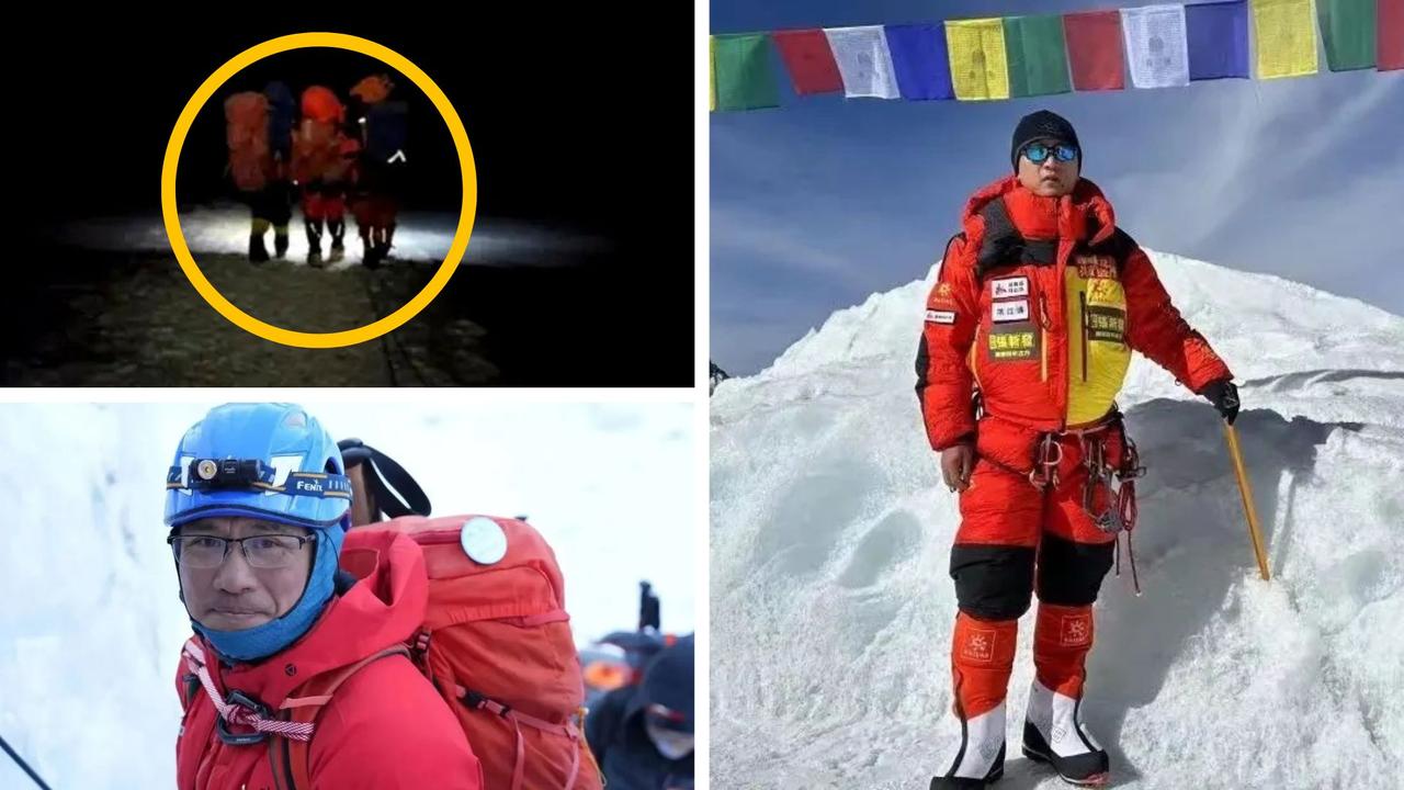 Chinese climbers give up on Mt Everest metres away from summit to save woman