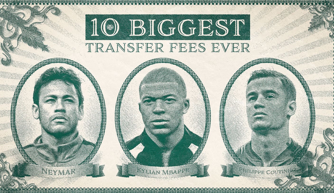 10 most expensive transfers in soccer history: Is Kylian Mbappe next?