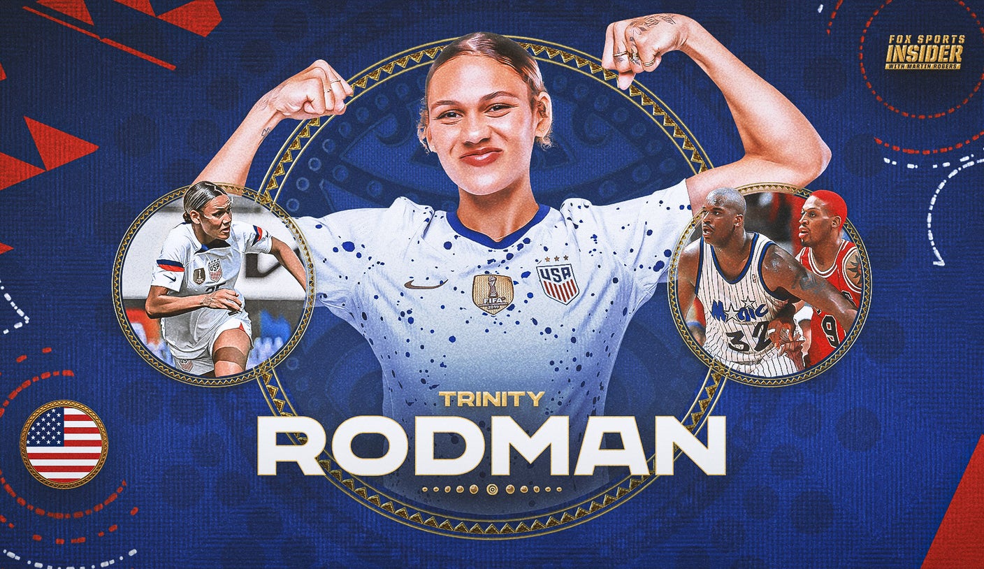 How USWNT’s Trinity Rodman models her game after her NBA father’s