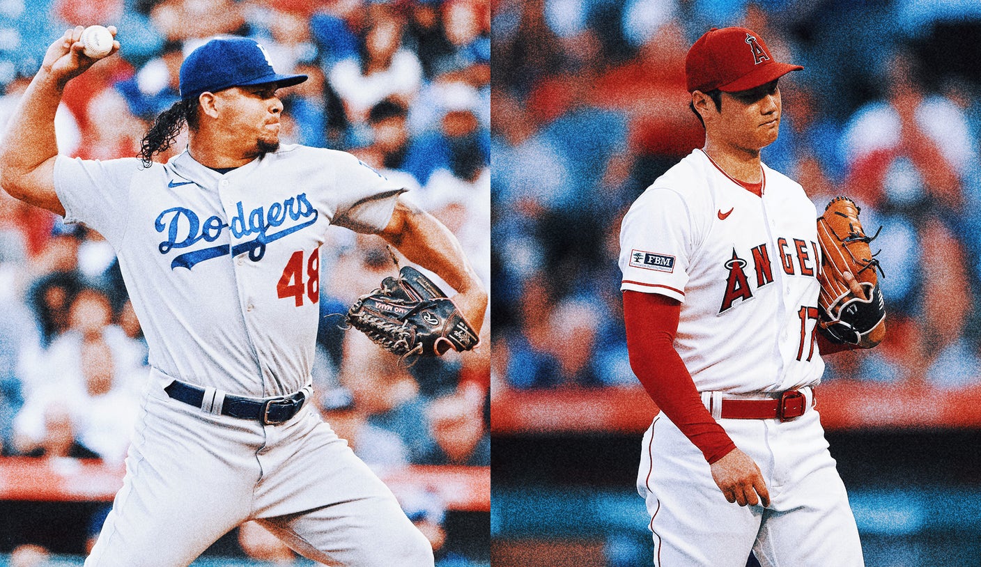 Dodgers’ beleaguered bullpen outlasts Shohei Ohtani in pitching duel