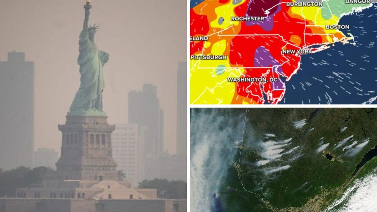 New York smothered in smog from bushfires