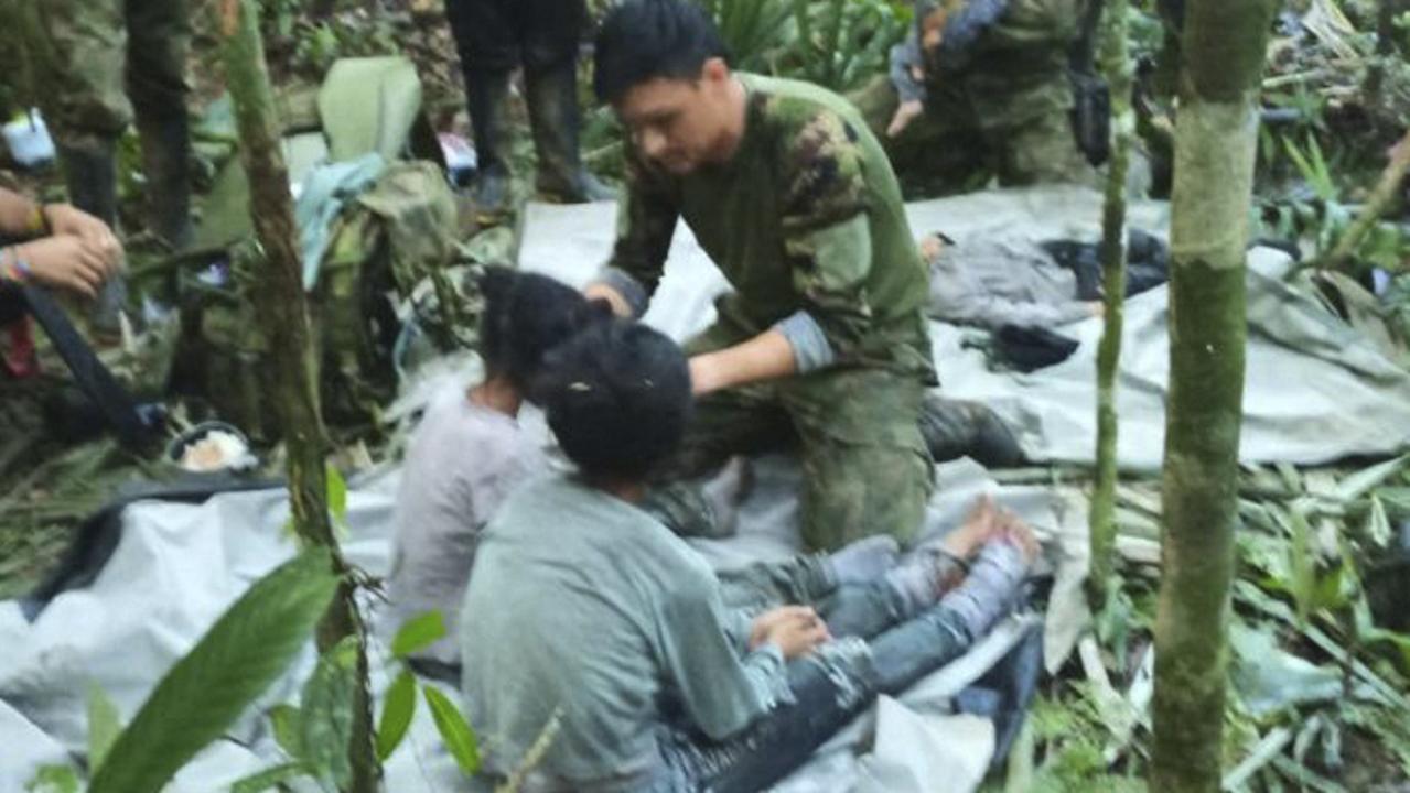 Four children found alive 40 days after plane crash in Amazon jungle