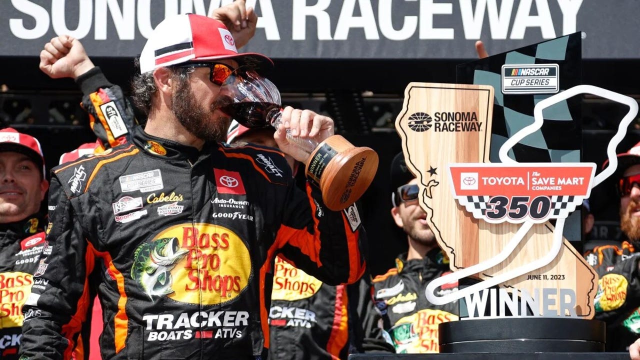 'He did everything the right way to find victory lane' – David Ragan on Martin Truex Jr.'s win at Sonoma | NASCAR Race Hub