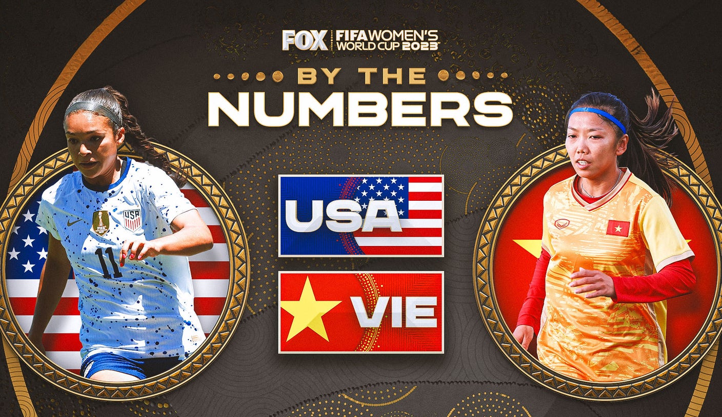 Women’s World Cup: United States vs. Vietnam by the numbers