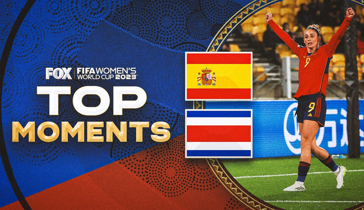 Women’s World Cup 2023 highlights: Spain shuts out Costa Rica, 3-0