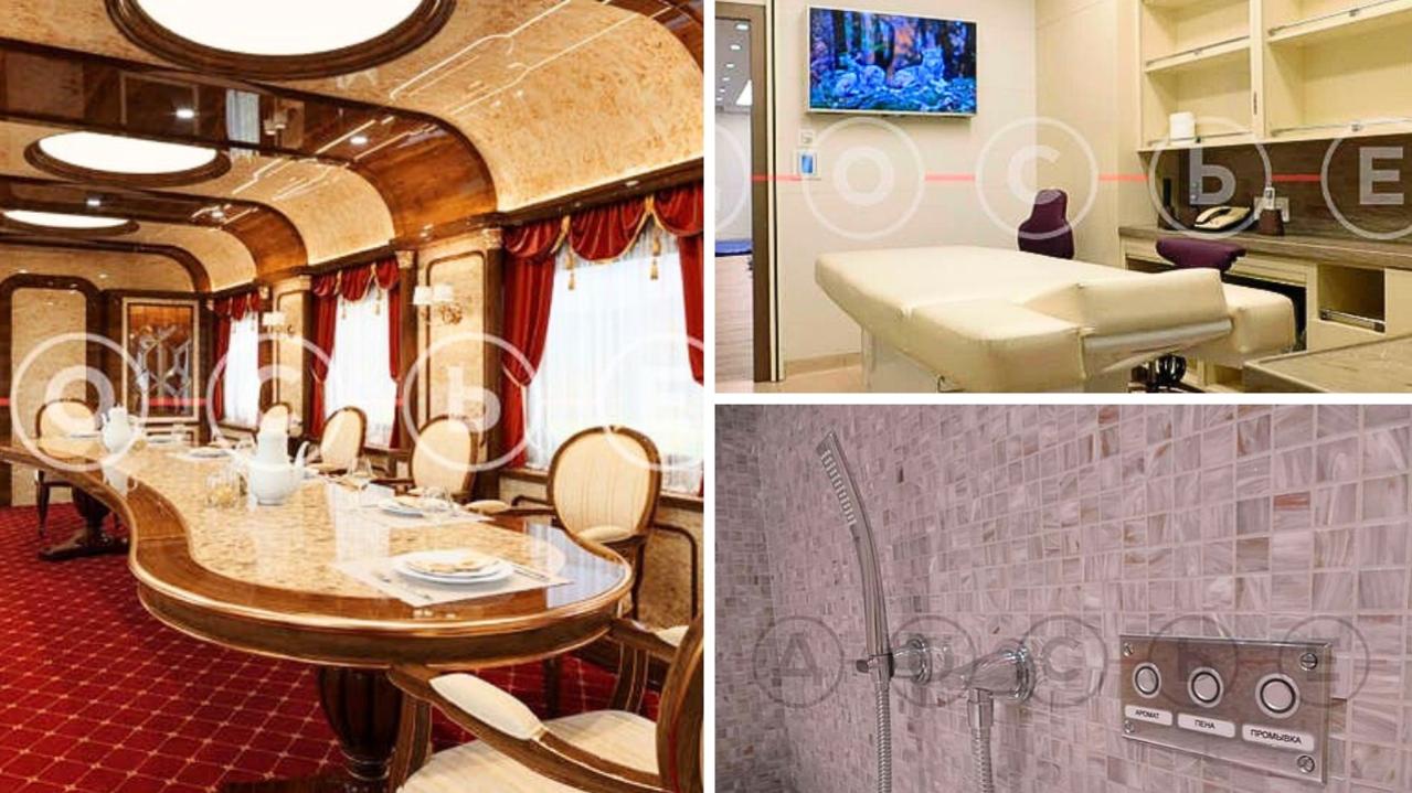 Inside Putin’s $24 million luxury ‘ghost’ train