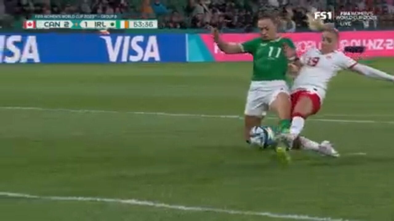 Canada’s Adriana Leon scores goal vs. Ireland in 53′ | 2023 FIFA Women’s World Cup