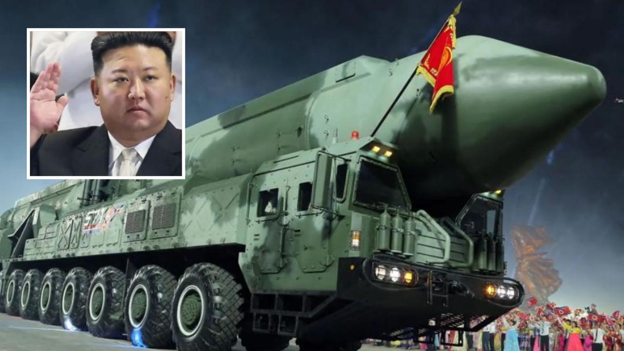 Kim Jong-un shows off new nuclear missiles and attack drones in warning to West