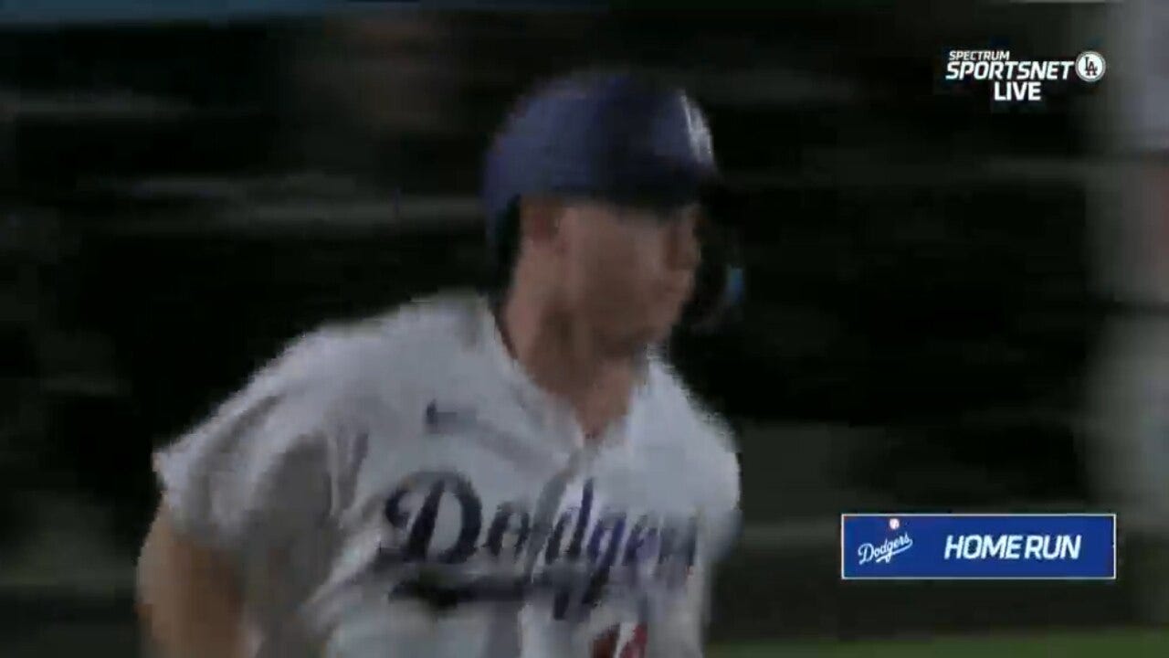 Dodgers' Will Smith CRUSHES a two-run homer to closeout the Angels, 11-4