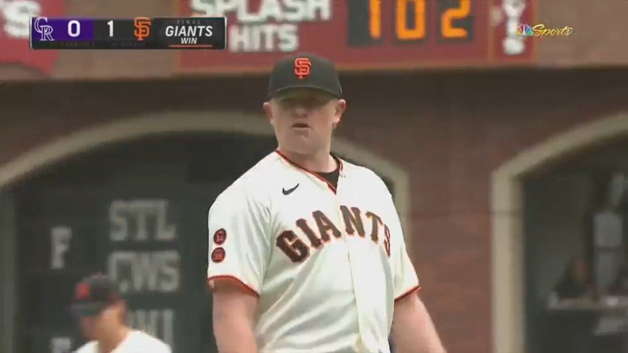 Giants' Logan Webb throws 10 strikeouts in his first career shutout against the Rockies