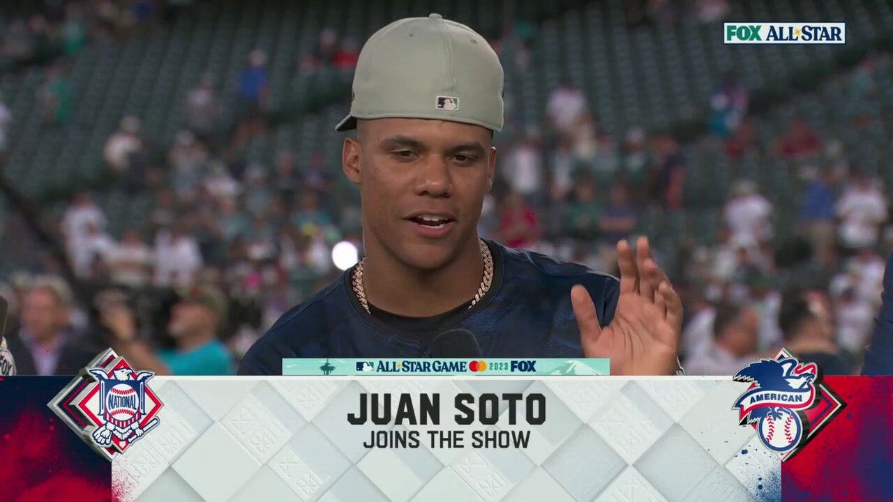 Padres’ Juan Soto joins the ‘MLB on FOX’ crew after the NL defeated the AL in the 2023 All-Star Game