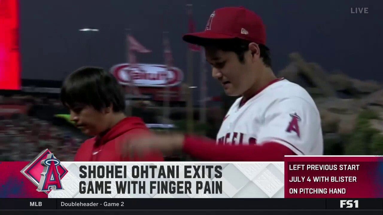 Does Shohei Ohtani’s finger injury complicate trade talks for the Angels? Ken Rosenthal discusses