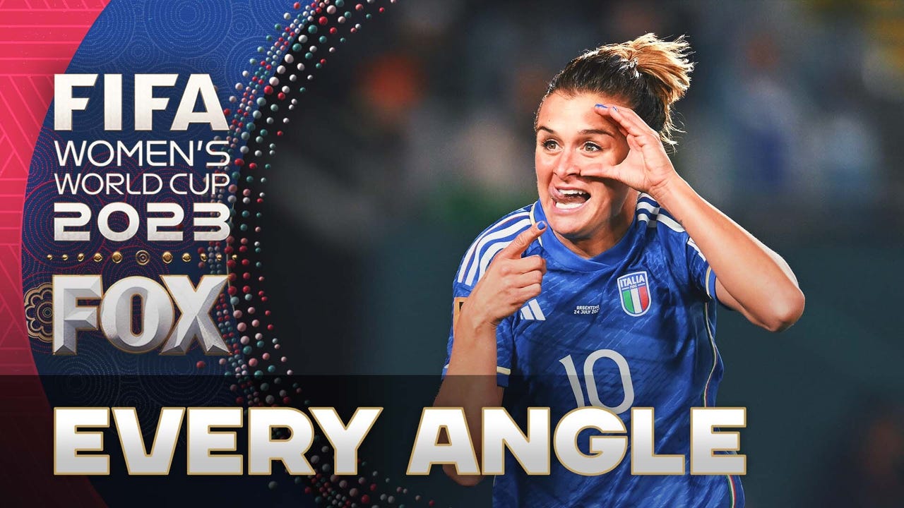 Italy’s Cristiana Girelli’s CLUTCH goal vs. Argentina | Every Angle