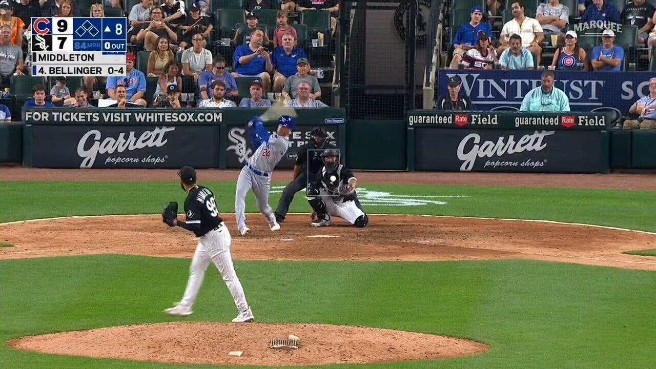 Ian Happ and Cody Bellinger hit back-to-back home runs to extend the Cubs' lead over the White Sox