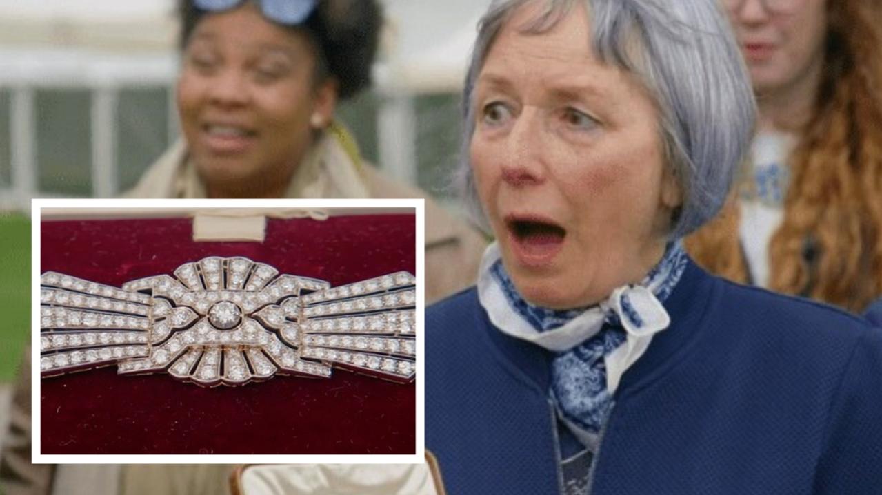 Antiques Roadshow: Tears over 1930s diamond brooch valued at $40,000