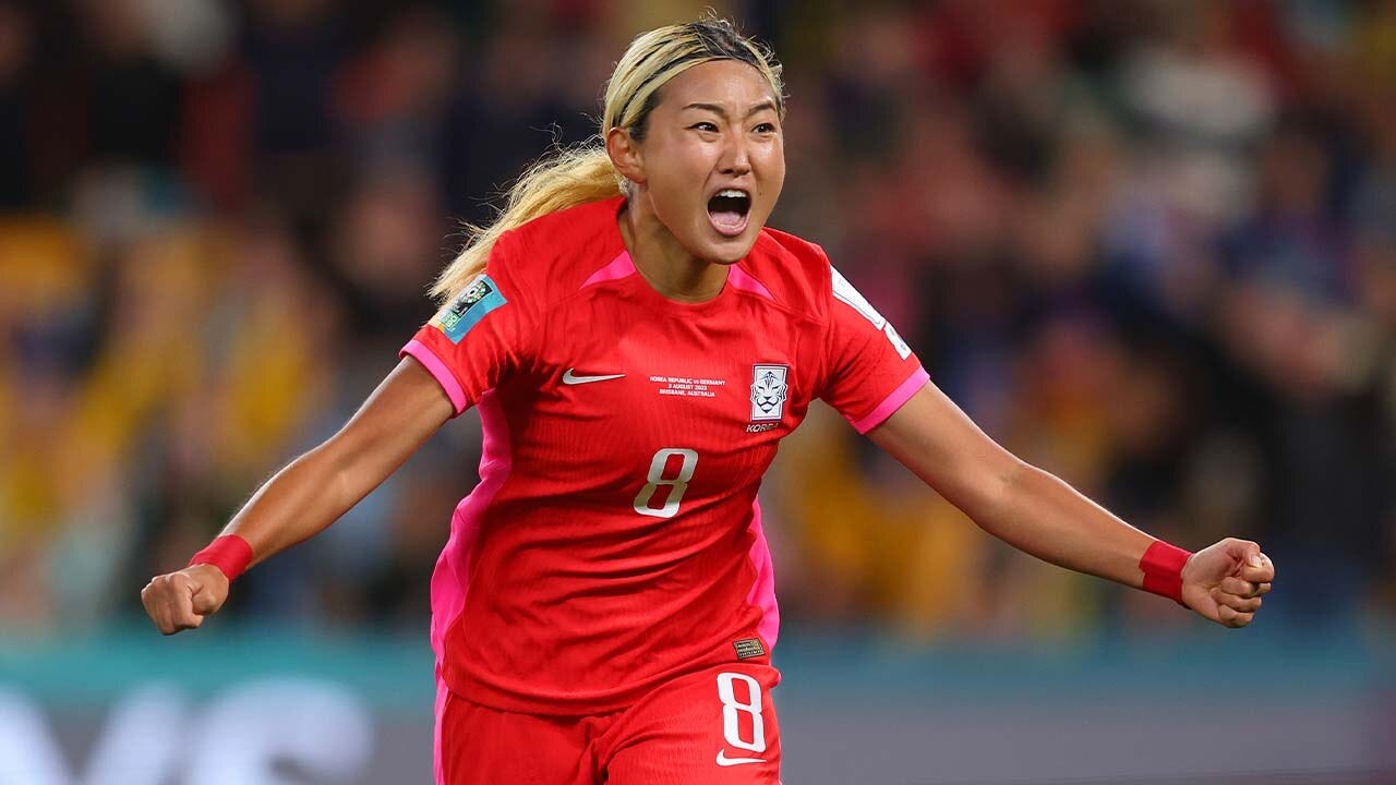 Republic of Korea’s Cho Sohyun scores goal vs. Germany in 6′ | 2023 FIFA Women’s World Cup