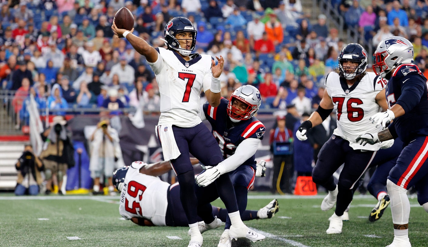 C.J. Stroud gets a taste of adversity in Texans preseason opener