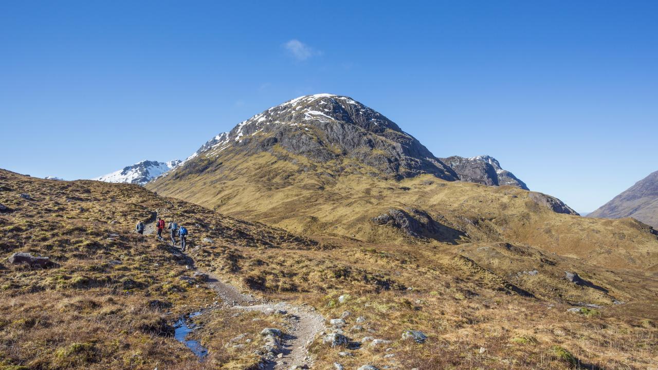 Three hikers found dead on mountain ridge in Scotland