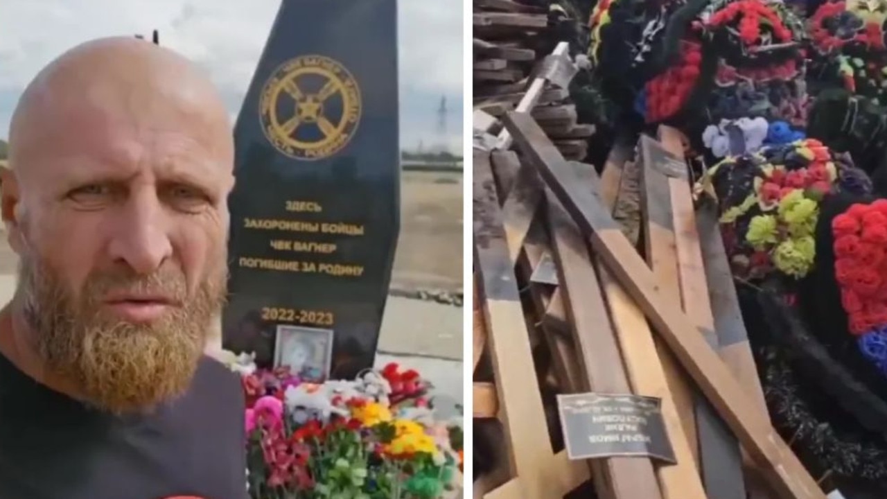 Wagner cemetery destroyed after leader Yevgeny Prigozhin’s death