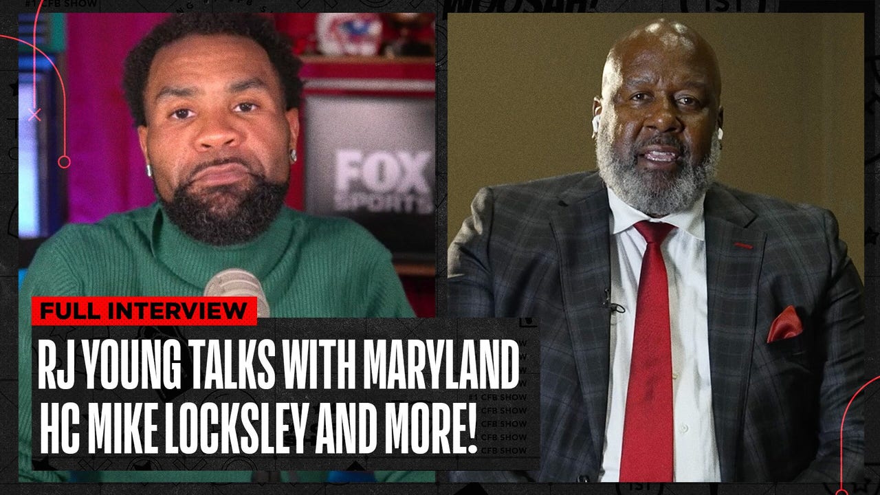 Maryland Head Coach Mike Locksley & Iowa DB Cooper DeJean | BIG TEN MEDIA DAYS