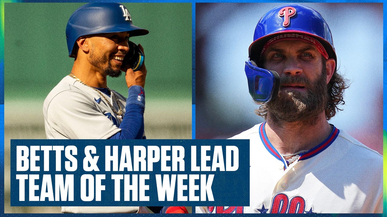 Dodgers’ Mookie Betts & Phillies’ Bryce Harper lead Team of the Week | Flippin’ Bats