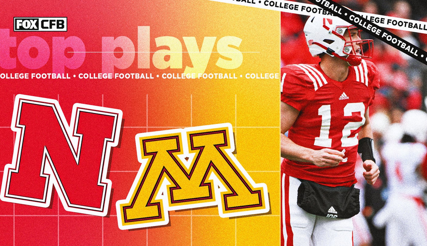 College football Week 1 top plays: Minnesota leads Nebraska 3-0 in 2nd