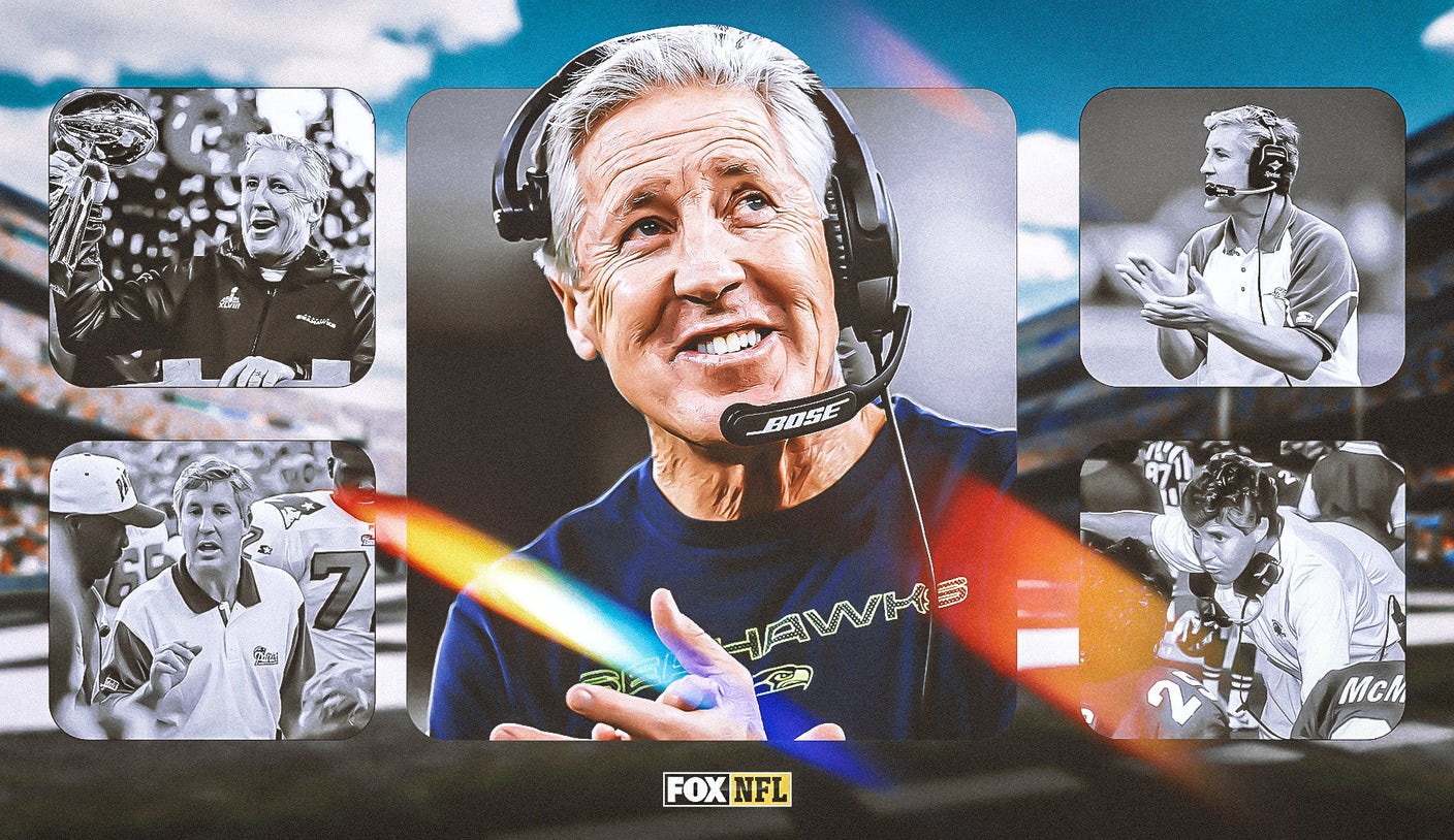 Pete Carroll on 50 years of coaching: ‘Maintain curiosity, keep figuring out who you are’