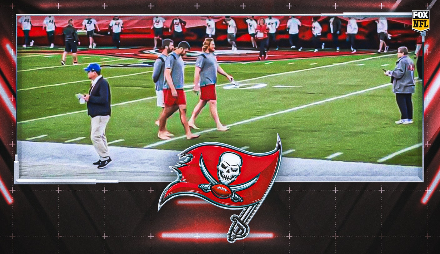 Bucs’ barefoot bunch: Why 3 Tampa Bay players take the field without shoes before games