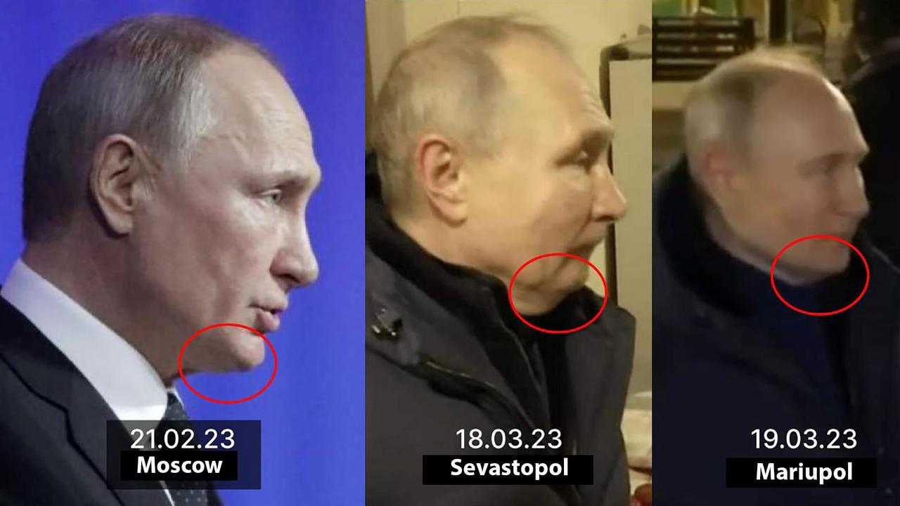 Signs that Vladimir Putin is dead and using a body double