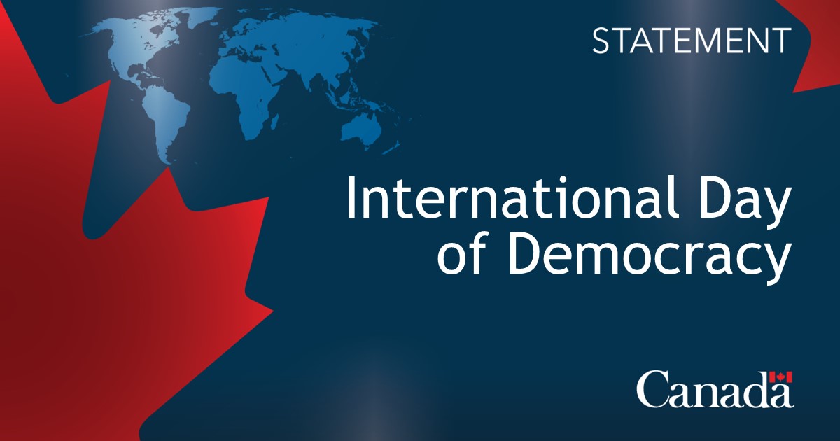 Statement on International Day of Democracy