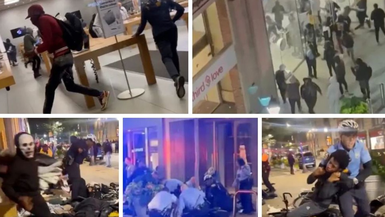 Philadelphia looting: Mass arrests as huge crowd targets stores, steals goods