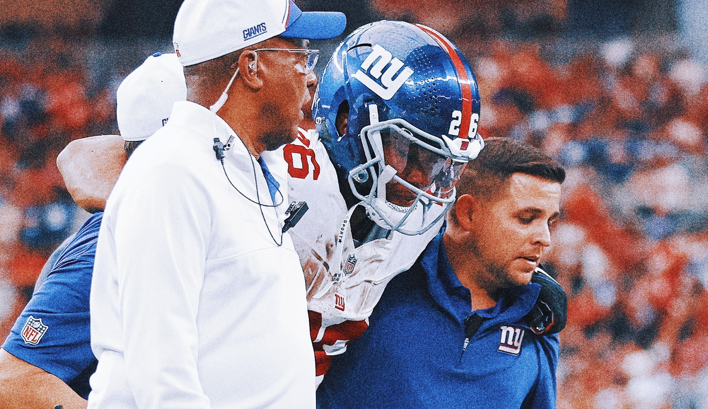 Saquon Barkley reportedly suffers ‘ordinary’ ankle sprain, will miss 3 weeks