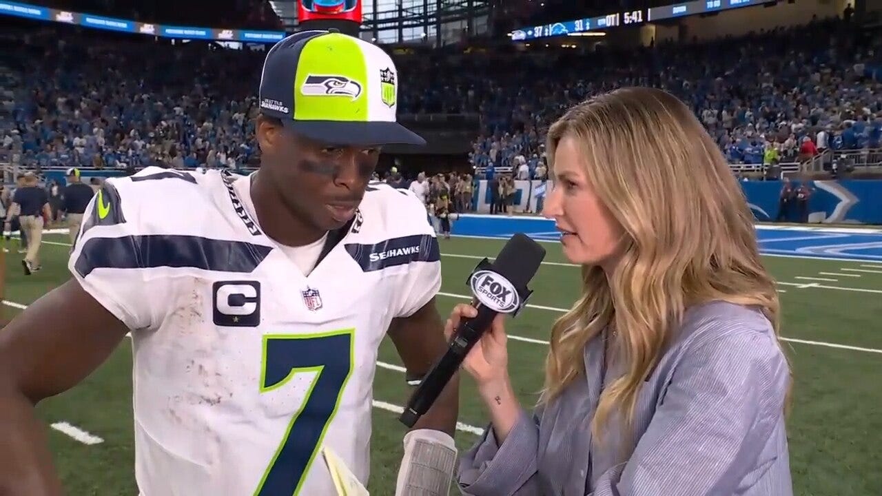 'We fought hard, we needed this one' – Geno Smith speaks on Seahawks' OT win over the Lions in Week 2