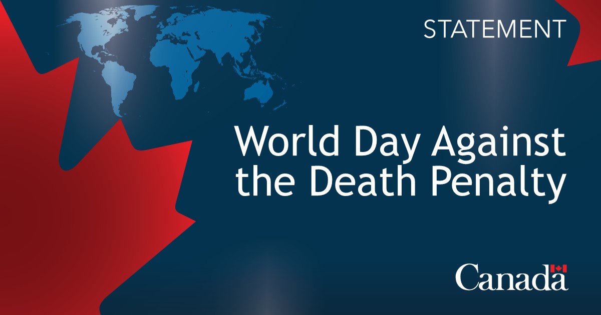 Statement on World Day Against the Death Penalty