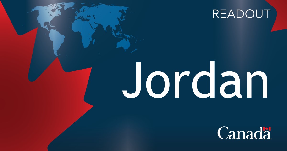 Minister Joly meets with Jordanian Foreign Affairs Minister