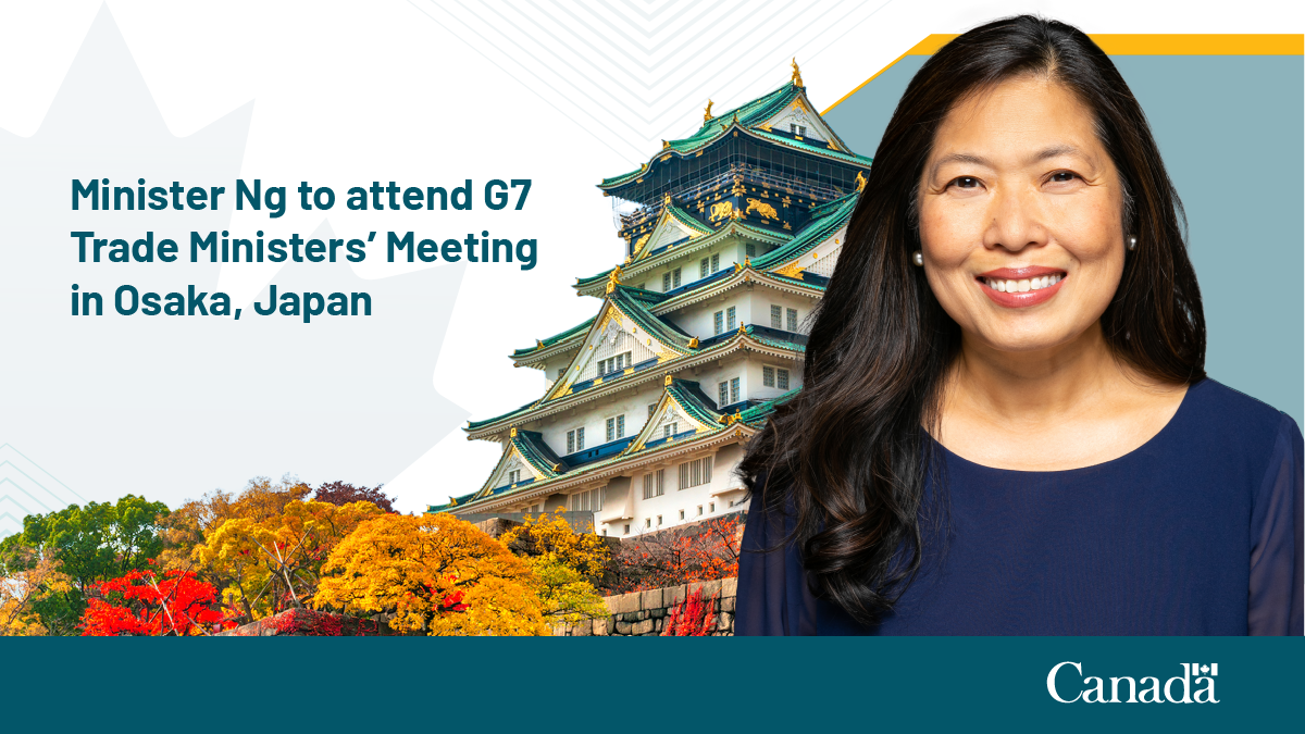 Minister Ng to attend G7 Trade Ministers’ Meeting in Osaka, Japan