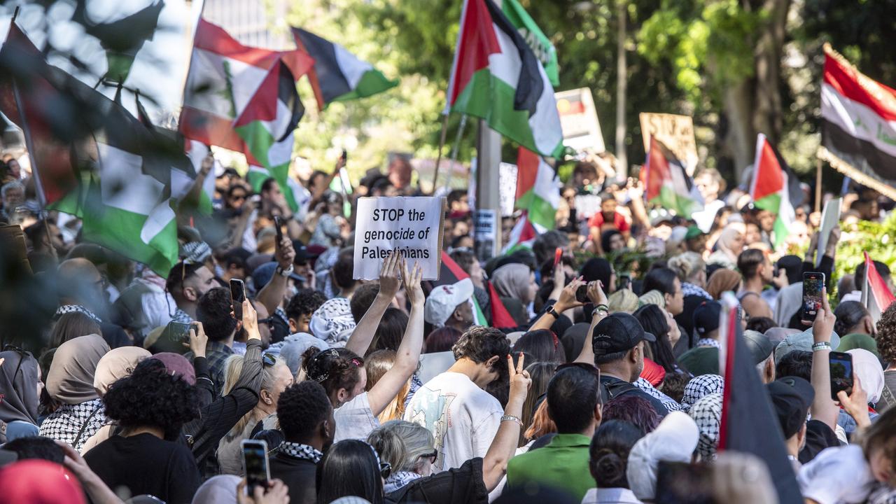 Pro-Palestine rally Sydney: Man charged over offensive comments