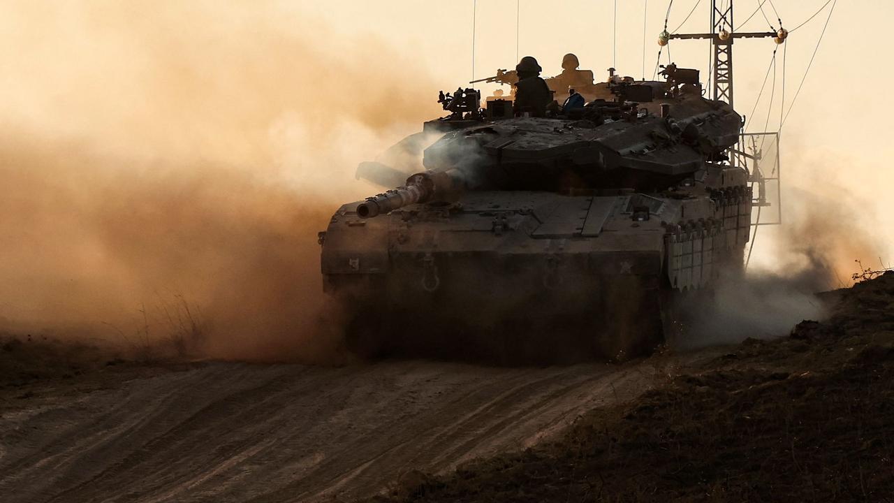 Israel-Hamas war: Tanks line up at Gaza border in grim sign invasion is imminent