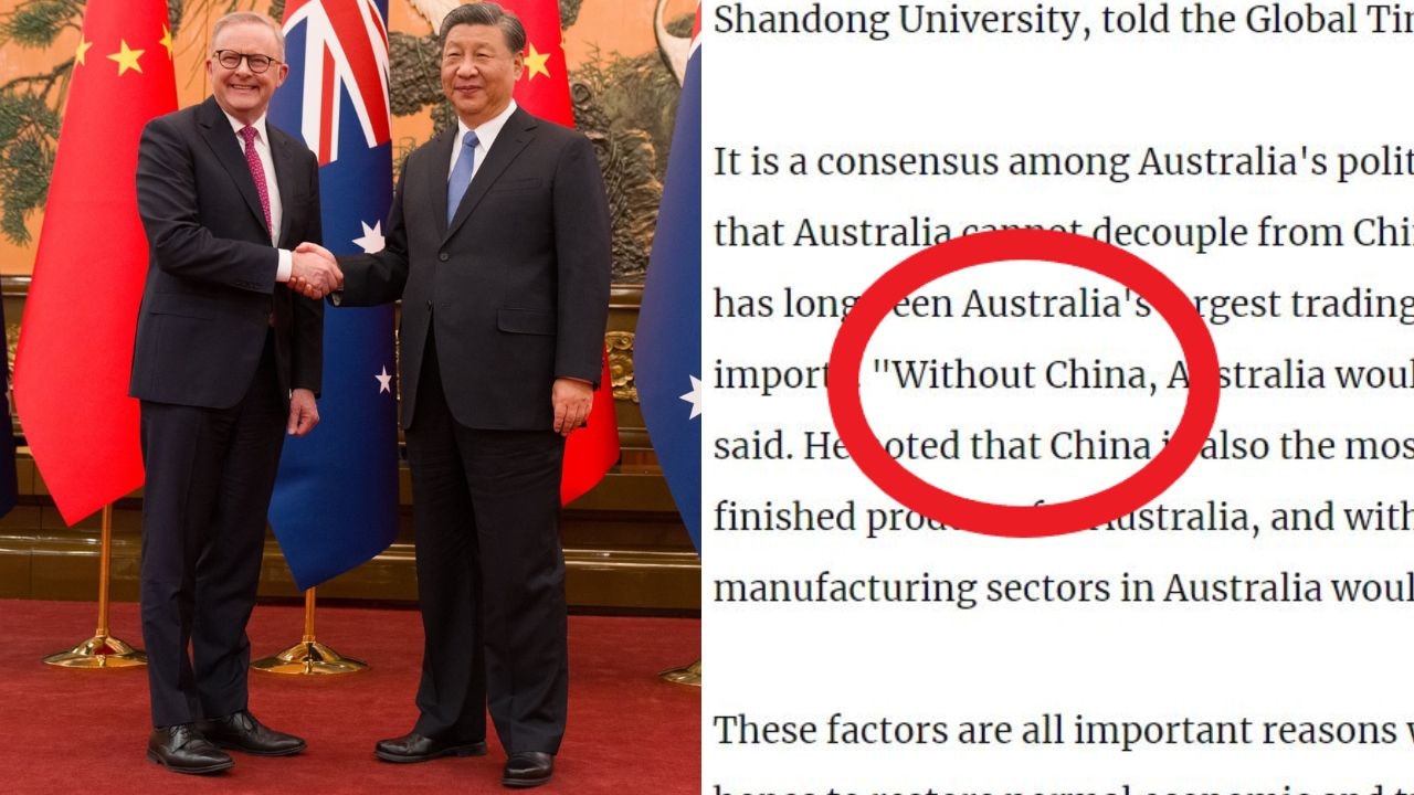 China takes swipe at Australia amid Anthony Albanese visit